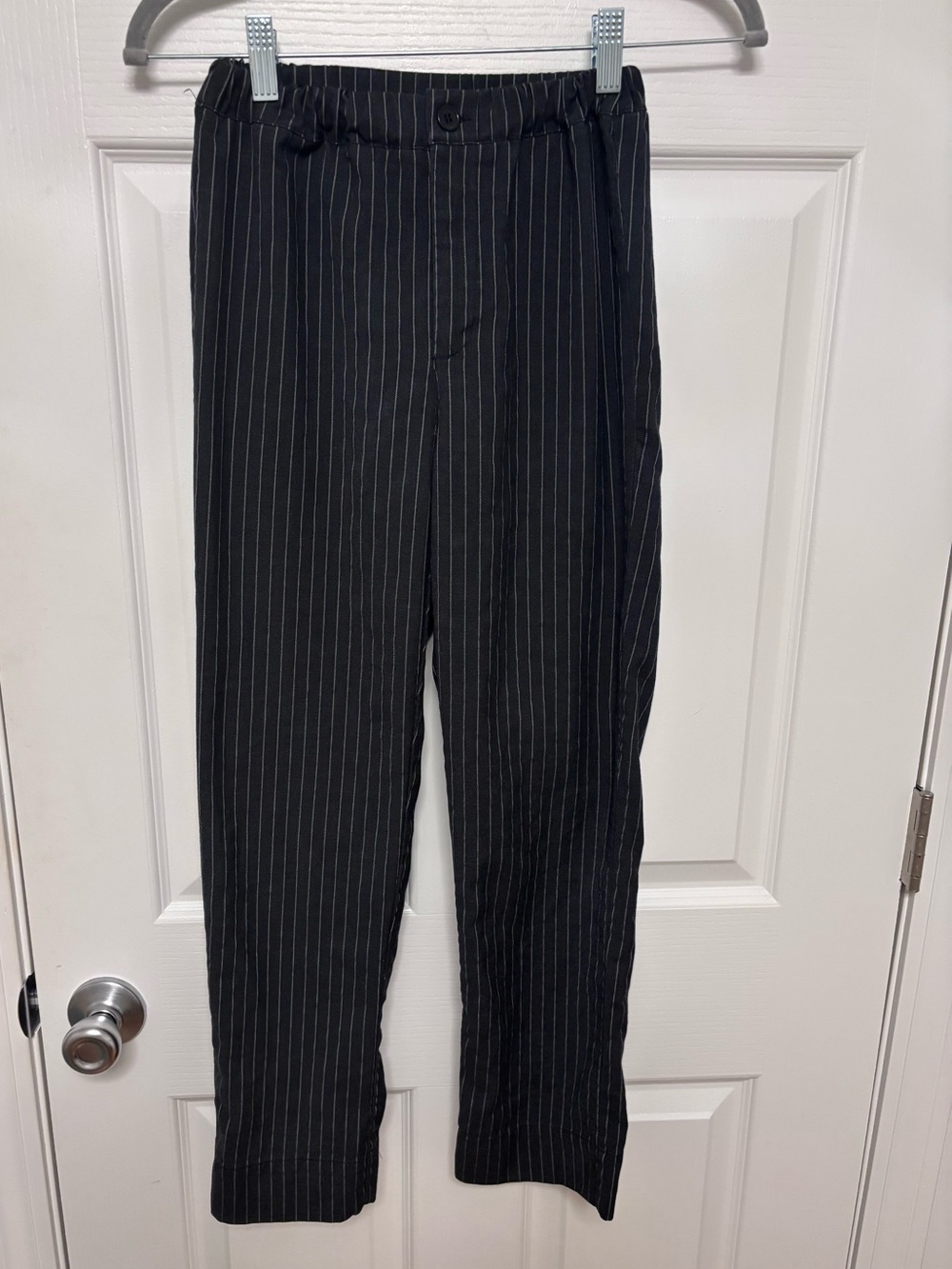 Brandy Melville Black Pinstripe Dress Pants